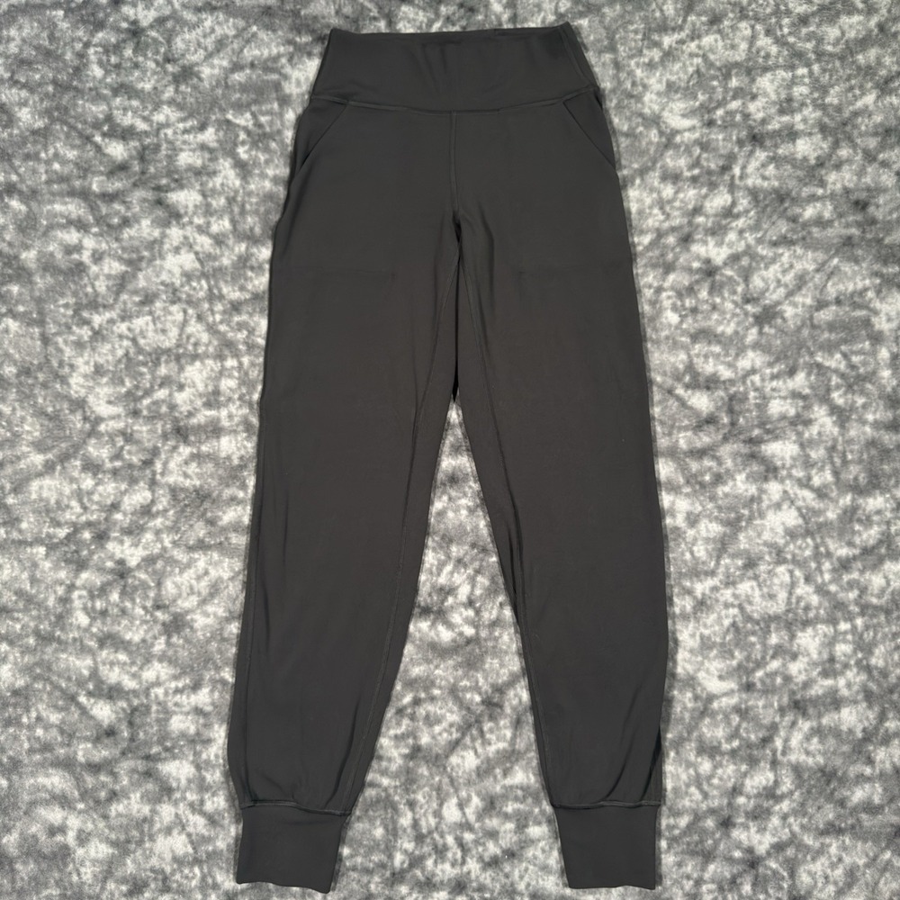 Lululemon Align Jogger 28" Womens 4 Black Pockets Running Activewear Gym LW5DH6S